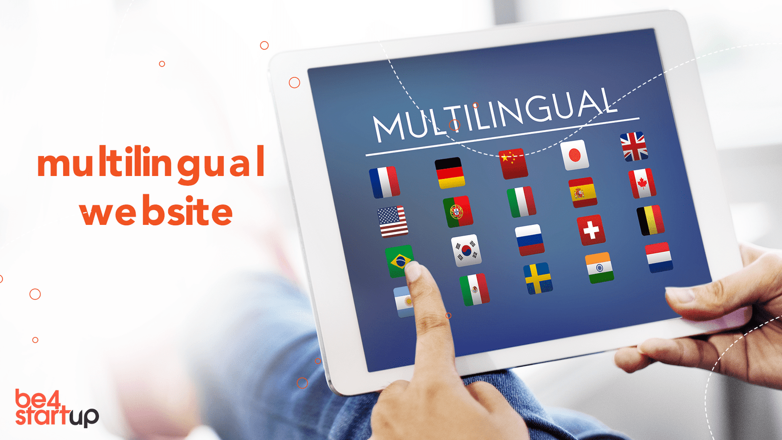 انشاء موقع متعدد اللغات